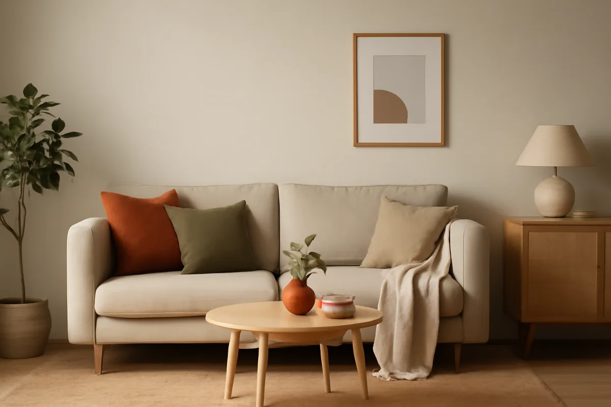 Stile minimal in soggiorno: come evitare un ambiente troppo freddo e impersonale